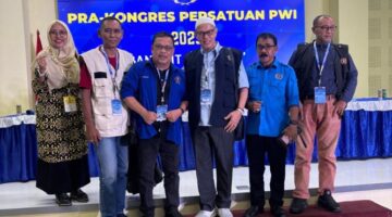 H. Muhammad Amru Ikut Menyaksikan Penandatanganan Pakta Integritas, Memastikan Kongres PWI Berjalan Bermartabat